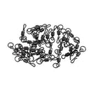 300Pcs/lot Fishing Swivel Solid Rings Boat Fishing Quick Fast Link Connector