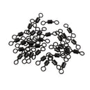 300Pcs/lot Fishing Swivel Solid Rings Boat Fishing Quick Fast Link Connector
