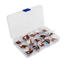 30pcs/lot Metal Fishing Lures Hard Baits Sequins Paillette Crankbaits Tackle
