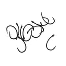Pack of 10PCS Durable Corrosion Resistant Carbon Steel Fishing Hooks Barbed Hooks Baits Holder Tool Wide Gape Fishing Lovers Tool Yn 6