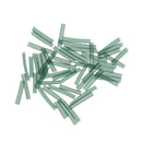 50Pcs Fishing Soft Rigs Tube Sleeve Anti-tangle Hook Sleeve Terminal Tackle