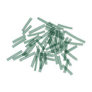 50Pcs Fishing Soft Rigs Tube Sleeve Anti-tangle Hook Sleeve Terminal Tackle