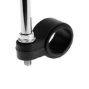2 Pieces Mountain Bike Handlebar Mirror 360 Degree Rotating Rear View with Safety Reflector