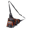 Sports Fishing Tackle Bag Shoulder Sling Bag Crossbody Bag Multi-function Shoulder Pack