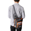 Sports Fishing Tackle Bag Shoulder Sling Bag Crossbody Bag Multi-function Shoulder Pack