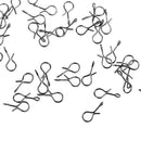 50pcs Fishing Fast-lock Snaps Barrel Swivel Solid Enforce Connector