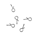 50pcs Fishing Fast-lock Snaps Barrel Swivel Solid Enforce Connector