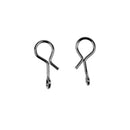 50pcs Fishing Fast-lock Snaps Barrel Swivel Solid Enforce Connector