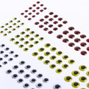 3D Fishing Eyes 183pcs Fishing Lure Eyes Great Accessory For Make Fishing Bait, Lures, Crafts