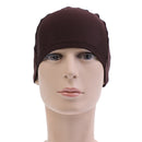 Men Women Fashionable Outdoors Cycling Skating Sports Dome Cap Biker Beanie Hiking Cycling Skiing Hat Cap Brown