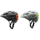 Bike Cycling Skating Skiing Head Safety Protection 18-Holes Diversion Helmet with Detachable Visor M Gray