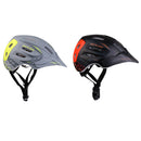 Bike Cycling Skating Skiing Head Safety Protection 18-Holes Diversion Helmet with Detachable Visor M Gray