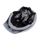 Bike Cycling Skating Skiing Head Safety Protection 18-Holes Diversion Helmet with Detachable Visor M Gray