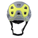 Bike Cycling Skating Skiing Head Safety Protection 18-Holes Diversion Helmet with Detachable Visor M Gray