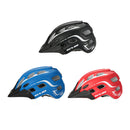 Bike Cycling Skating Skiing Head Safety Protection 19-Holes Diversion Helmet with Visor Blue