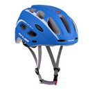 Bike Cycling Skating Skiing Head Safety Protection 19-Holes Diversion Helmet with Visor Blue