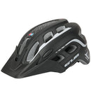 Bike Cycling Skating Skiing Head Safety Protection 19-Holes Diversion Helmet with Visor Black