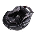 Bike Cycling Skating Skiing Head Safety Protection 19-Holes Diversion Helmet with Visor Black