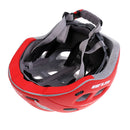 Bike Cycling Skating Skiing Head Safety Protection 19-Holes Diversion Helmet with Visor Red