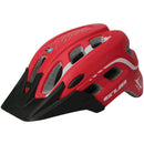 Bike Cycling Skating Skiing Head Safety Protection 19-Holes Diversion Helmet with Visor Red