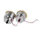 2Pcs 8 LED Recessed Stainless Steel Cup Drink Holder Cup for Car Marine Boat