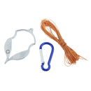 Hook Detacher Remover with Box Stainless Steel Unhook Device 19.7ft Nylon Line Fishing Equipment