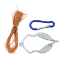 Hook Detacher Remover with Box Stainless Steel Unhook Device 19.7ft Nylon Line Fishing Equipment