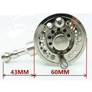 Full Metal Fly Fishing Line Reel Spool Ball Bearing Left Right Hand Retrieve