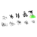 Assorted Fishing Accessories Kit Multi Tackle Hooks Lead Rolls Space Beans, etc. for Carp Fishing Basic Edition