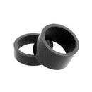 5Pcs 1 1/8" Carbon Fiber Washer Bike Bicycle Headset Stem Spacers for Mountain Road Bike 3mm 5mm 10mm 15mm 20mm