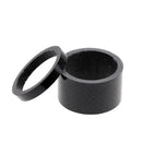 5Pcs 1 1/8" Carbon Fiber Washer Bike Bicycle Headset Stem Spacers for Mountain Road Bike 3mm 5mm 10mm 15mm 20mm