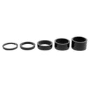 5Pcs 1 1/8" Carbon Fiber Washer Bike Bicycle Headset Stem Spacers for Mountain Road Bike 3mm 5mm 10mm 15mm 20mm