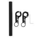 Double Mountain Bike Handlebar Extender Watch Flashlight Lamp Mount Holder