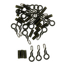 20pcs Back Lead Clips&Tubes for Carp Fishing Carp Fishing Rig Accessory Kit