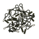 20pcs Back Lead Clips&Tubes for Carp Fishing Carp Fishing Rig Accessory Kit