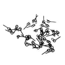 40Pcs Boilie Bait Screws with Link Loops Swivel Carp Fishing Terminal Tackle