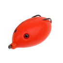 6 Pcs Topwater Frog Lure Kit Set Lots for Bass Snakehead Freshwater Saltwater Soft Bait Crankbait
