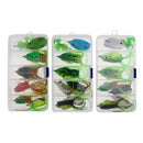 8pcs Lifelike Frog Lure Topwater Fishing Bait Crankbait Hook with Tackle Box