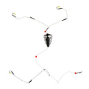 Fishing Feeder Cage Carp Fishing Lures Cage With Hooks and Lead Sinker