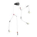 Fishing Feeder Cage Carp Fishing Lures Cage With Hooks and Lead Sinker