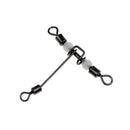 3 Way Rolling Swivel T-shape Cross-line Luminous Beads Practical Night View