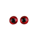 672Pcs 4mm Red 3D Simulation Holographic Fishing Lure Eyes Fly Tying Crafts