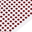 672Pcs 4mm Red 3D Simulation Holographic Fishing Lure Eyes Fly Tying Crafts