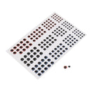 183Pc 3/4/5/6mm DIY 3D Simulation Holographic Fishing Lure Eyes Fly Fishing