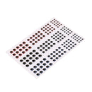 183Pc 3/4/5/6mm DIY 3D Simulation Holographic Fishing Lure Eyes Fly Fishing