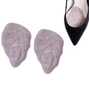 Men Ladies Flannel Forefoot Front Shoe Insoles Pads Half Cushion Anti Slip
