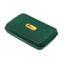 Ultra-light Fly Fishing Box Double Side Slit Foam Insert Soft EVA Dry Fly Box - Green