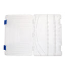 Clear Fishing Tackle Box Baits Lures Hooks Beads Jewelry Organizer Container