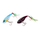 8Pcs/lot Fishing Baits VIB Vibration Metal Sinking Bass Hard Lures Swimbaits