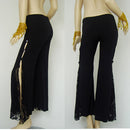Women Belly Dance Costumes Crystal Cotton Lace Belly Dancing Pants Trousers